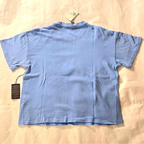 Forever 21 Graphic Boxy Making Waves Kona, Hawaii T-Shirt Blue/Multi Small - Picture 3 of 6